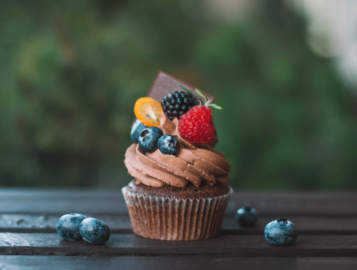 Chocolate Cupcakes Decorated