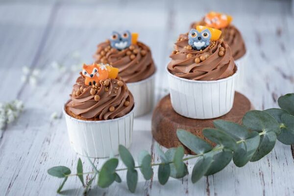 Chocolate Cupcakes Decorated