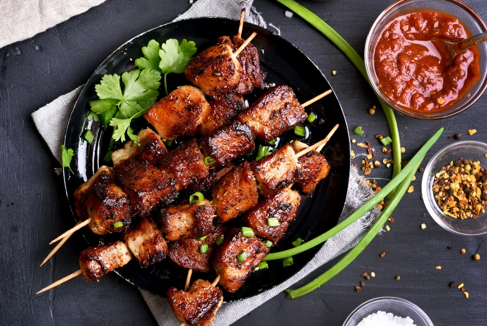 Charred Skewers