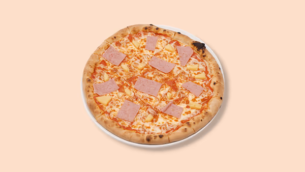 Prosciutto and Mushroom Pizza